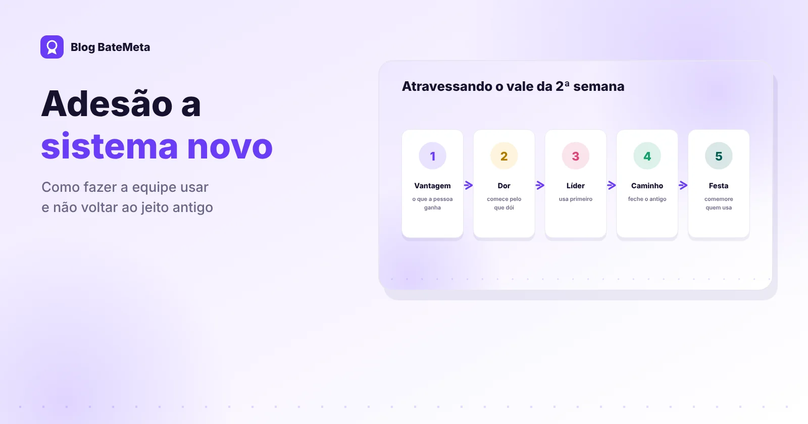 Curva de adesão da equipe a um sistema novo nas primeiras semanas